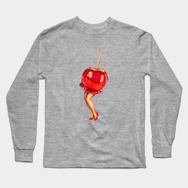 My Fair Ladies Candy Apple Long Sleeve T-Shirt by KellyGilleran